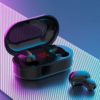 L22 Bluetooth headset 5.0 with LED digital display sports earphones wireless tws mini stereo earbuds 
L22 Bluetooth headset 5.0 with LED digital display sports earphones wireless tws mini stereo earbuds