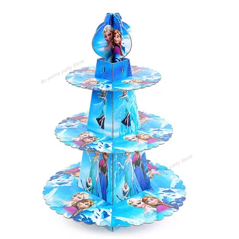 Frozen Three-tier Cake Stand Party Tableware Anime Cartoon Character Princess Aisha Home Decorations for Girls Birthday Gifts
Frozen Three-tier Cake Stand Party Tableware Anime Cartoon Character Princess Aisha Home Decorations for Girls Birthday Gifts