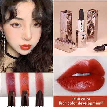 NOVO Matte Lipstick Black Rose Soft Double-sided Lip Stick Moisturizing Makeup Comestics Tools Easy To Wear Waterproof TSLM1
NOVO Matte Lipstick Black Rose Soft Double-sided Lip Stick Moisturizing Makeup Comestics Tools Easy To Wear Waterproof TSLM1