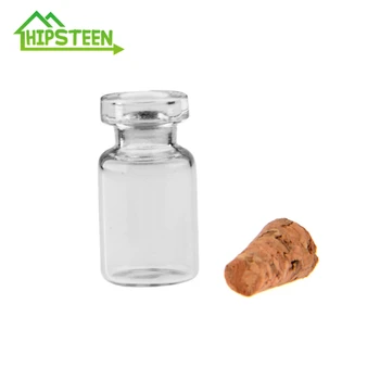 50Pcs 0.5ml Mini Clear Glass Bottle Wishing Bottle Vials Empty Sample Jars with Cork Stopper Message Weddings Wish Jewelry Party
50Pcs 0.5ml Mini Clear Glass Bottle Wishing Bottle Vials Empty Sample Jars with Cork Stopper Message Weddings Wish Jewelry Party