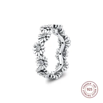 925 Sterling Silver Sparkling Daisy Flower Crown Rings for Women Fashion Jewelry Wedding Statement Ring Party Bague 2020 New
925 Sterling Silver Sparkling Daisy Flower Crown Rings for Women Fashion Jewelry Wedding Statement Ring Party Bague 2020 New