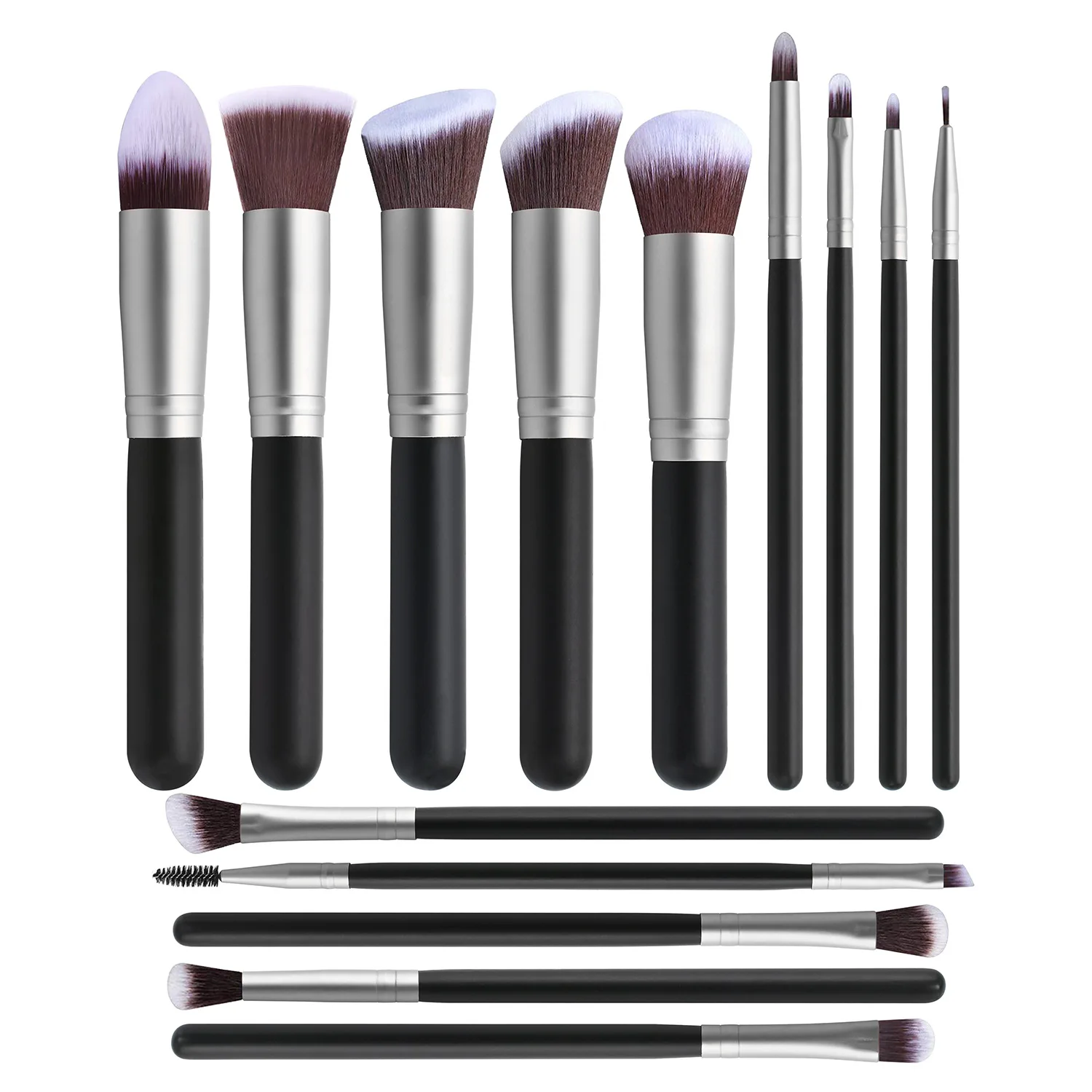Popular Models 14pcs Makeup Brushes Cross-Border Beauty Tools Spot Foundation Brush Black Color Dropship
Popular Models 14pcs Makeup Brushes Cross-Border Beauty Tools Spot Foundation Brush Black Color Dropship