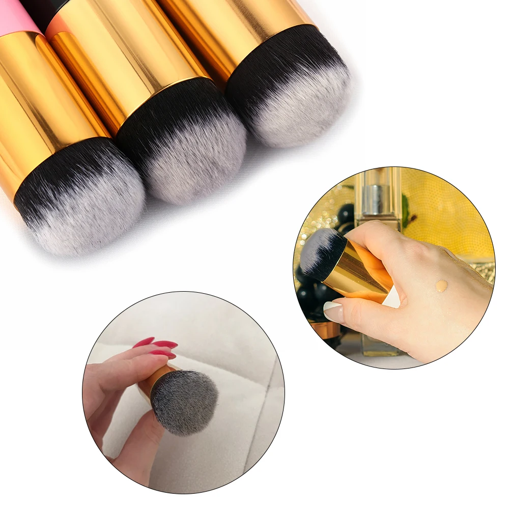 1PC Flat Chubby Pier Makeup Brush Foundation Face Powder Cream Contour Makeup Brushes Professional Cosmetic Tool Make-up Brush
1PC Flat Chubby Pier Makeup Brush Foundation Face Powder Cream Contour Makeup Brushes Professional Cosmetic Tool Make-up Brush