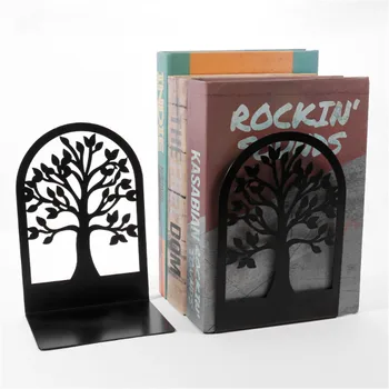 2PCS/Pair black Creative Tree Shaped Metal Bookends Non-slip Book Support Stand Desk Organizer Storage Holder Shelf Supplies
2PCS/Pair black Creative Tree Shaped Metal Bookends Non-slip Book Support Stand Desk Organizer Storage Holder Shelf Supplies