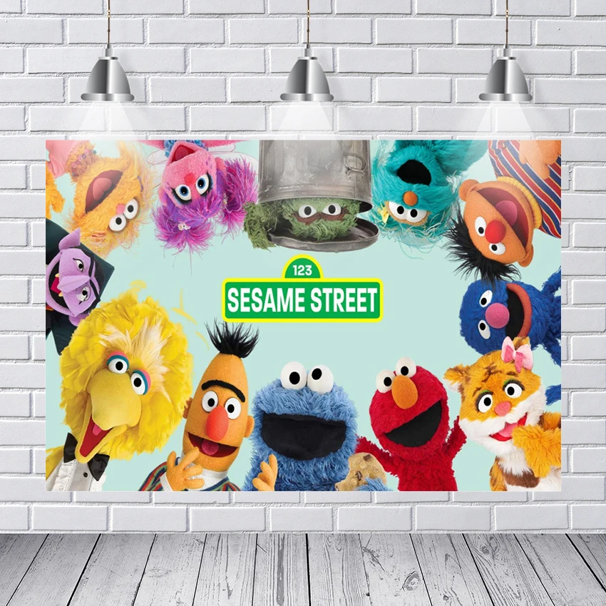 Sesame Street Birthday Photography Backdrops Children First 1st Second 2nd Third Birthday Party Theme Photo Booth Background
Sesame Street Birthday Photography Backdrops Children First 1st Second 2nd Third Birthday Party Theme Photo Booth Background