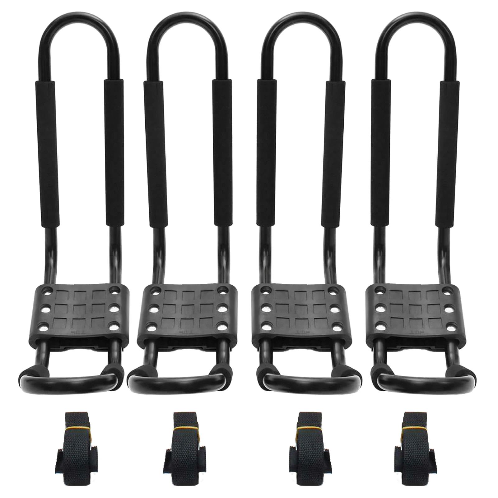 

2 Pairs Kayak Roof Rack Kayak Canoe Boat Surfboard Roof Top Mount Rack for Car SUV Truck Crossbars