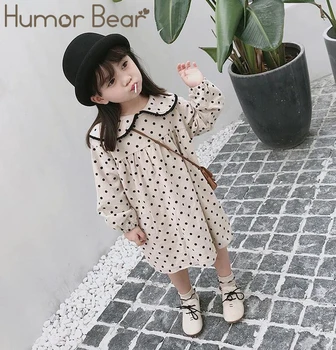Humor Bear Baby Girls Dress Polka Dot Doll Collar Party Princess Dress 2020 Spring Autumn Brand New Toddler Girl Dress 3-7Y
Humor Bear Baby Girls Dress Polka Dot Doll Collar Party Princess Dress 2020 Spring Autumn Brand New Toddler Girl Dress 3-7Y