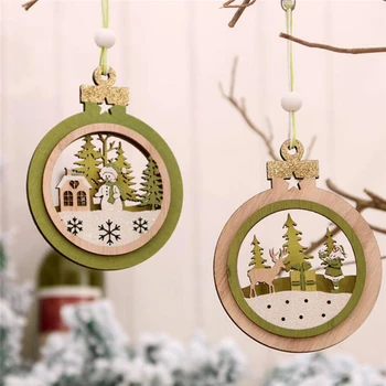 1Pcs Creative Elk & Snowman Wooden Christmas Pendants Ornament For Christmas Tree Ornaments Decoration Kids Toys
1Pcs Creative Elk & Snowman Wooden Christmas Pendants Ornament For Christmas Tree Ornaments Decoration Kids Toys