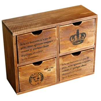 4 Drawer Wooden Storage Organizer Small Desktop Decorative Cabinet Boxes for Craft Vintage Jewelry Organizer Chic French and Cro
4 Drawer Wooden Storage Organizer Small Desktop Decorative Cabinet Boxes for Craft Vintage Jewelry Organizer Chic French and Cro