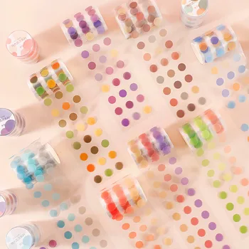 1Roll School Office Adhesive Tape Colorful Dots Decor Masking Tapes List Diary Notebook DIY Scrapbooking Sticker Labels for Kids
1Roll School Office Adhesive Tape Colorful Dots Decor Masking Tapes List Diary Notebook DIY Scrapbooking Sticker Labels for Kids