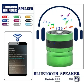 Multi-functional Bluetooth Music Speaker Metal Herb Grinder Machine with Pollen Cathcher 4-Layer Bluetooth Audio Tobacco Grinder 
Multi-functional Bluetooth Music Speaker Metal Herb Grinder Machine with Pollen Cathcher 4-Layer Bluetooth Audio Tobacco Grinder