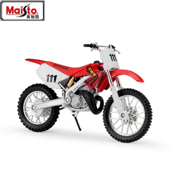 MAISTO 1:18 HOND CR250R Diecasts & Toy Vehicles for Kids Simulation Alloy Motorcycles Model Off-road Motor-bike Toys and Gifts
MAISTO 1:18 HOND CR250R Diecasts & Toy Vehicles for Kids Simulation Alloy Motorcycles Model Off-road Motor-bike Toys and Gifts