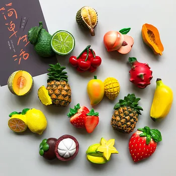 Creative 3D fresh fruit refrigerator magnetic stickers magnetic food room decoration Pineapple lemon cherry fridge magnets gift
Creative 3D fresh fruit refrigerator magnetic stickers magnetic food room decoration Pineapple lemon cherry fridge magnets gift