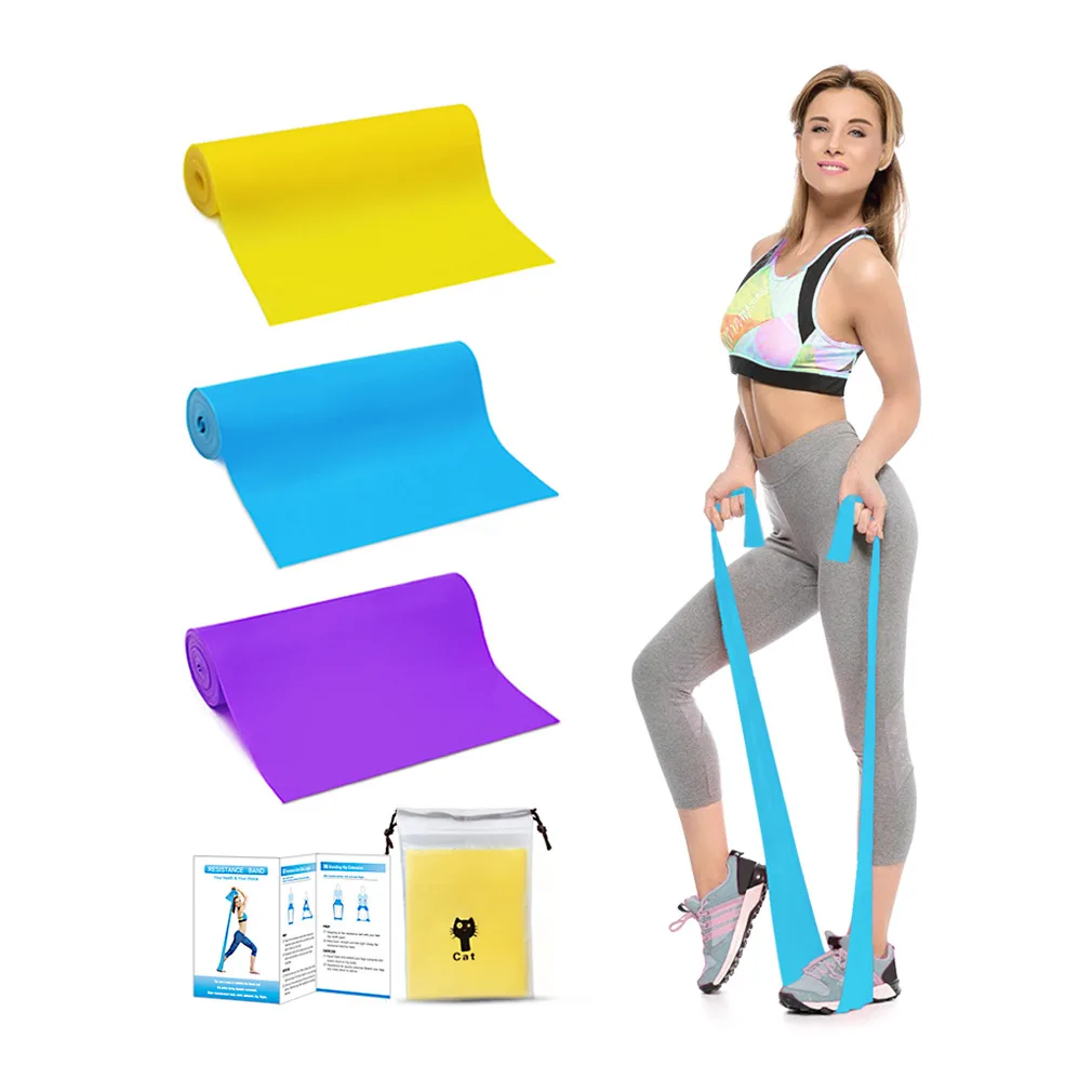 1.5m Elastic Rubber Bands for Fitness Home Gym Workout Yoga Pilates Muscle Exercise Bodybuild Sports Equipment Woman Theraband
1.5m Elastic Rubber Bands for Fitness Home Gym Workout Yoga Pilates Muscle Exercise Bodybuild Sports Equipment Woman Theraband