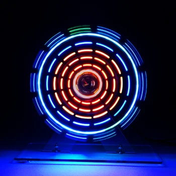 DIY electronic kit LED Ferris wheel SMD soldering kit 5v input Multicolor 13kinds flashing mode
DIY electronic kit LED Ferris wheel SMD soldering kit 5v input Multicolor 13kinds flashing mode