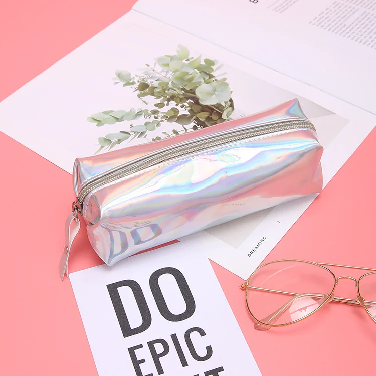 Japanese-style Soft Girl Laser Colorful Fashion Pencil Case Fresh Literature And Art Men And Women Students Cosmetic Bag Storgag
Japanese-style Soft Girl Laser Colorful Fashion Pencil Case Fresh Literature And Art Men And Women Students Cosmetic Bag Storgag