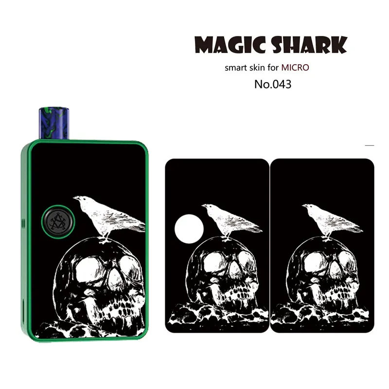 Magic Shark 2.5D Stereo Skull Motorcycle Evil Punk PVC Sticker Case Skin Cover Film for Asvape MICRO ELF 041-050
Magic Shark 2.5D Stereo Skull Motorcycle Evil Punk PVC Sticker Case Skin Cover Film for Asvape MICRO ELF 041-050
