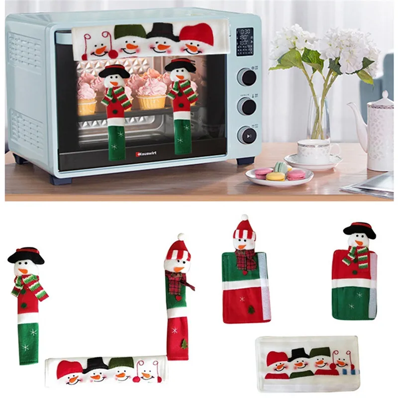 3Pcs Christmas Refrigerator Door Handle Covers Anti-static Gloves Cloth Protector Microwave Oven Dishwasher Kitchen Appliances
3Pcs Christmas Refrigerator Door Handle Covers Anti-static Gloves Cloth Protector Microwave Oven Dishwasher Kitchen Appliances