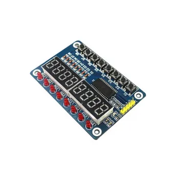 TM1638 Module Key Display For AVR New 8-Bit Digital LED Tube 8-Bit
TM1638 Module Key Display For AVR New 8-Bit Digital LED Tube 8-Bit