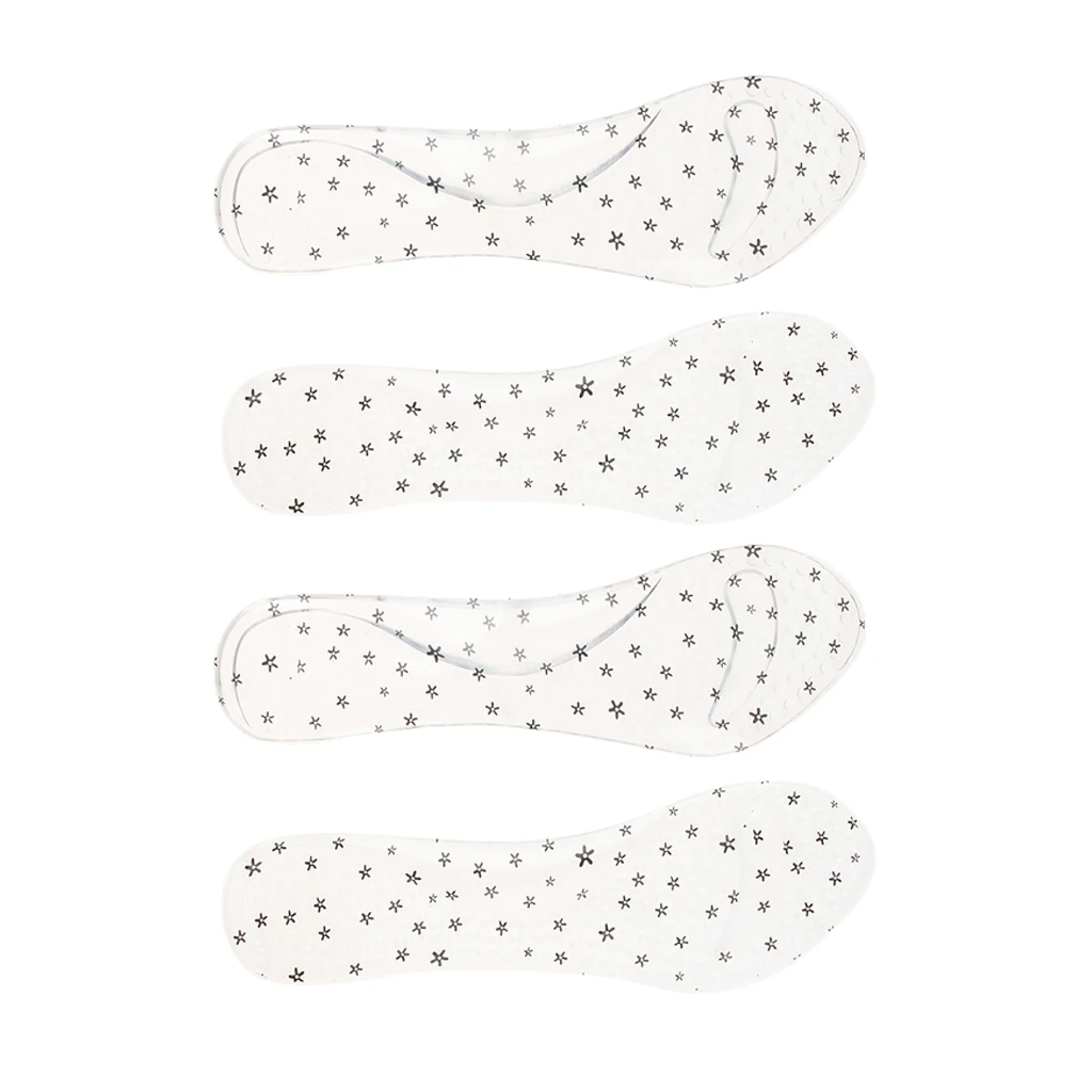 2 Pairs Gel Pads High Heels Cushion Support 3/4 Insoles Foot Arch Support High Quality Self Adhesive 2 Pairs Gel Pads High Heels Cushion Support 3/4 Insoles Foot Arch Support High Quality Self Adhesive