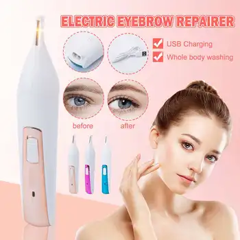 USB Rechargeable Electric Eyebrow Hair Trimmer Women Men Painless Portable Precision Facial Brows Hair Remove Razor Epilator
USB Rechargeable Electric Eyebrow Hair Trimmer Women Men Painless Portable Precision Facial Brows Hair Remove Razor Epilator