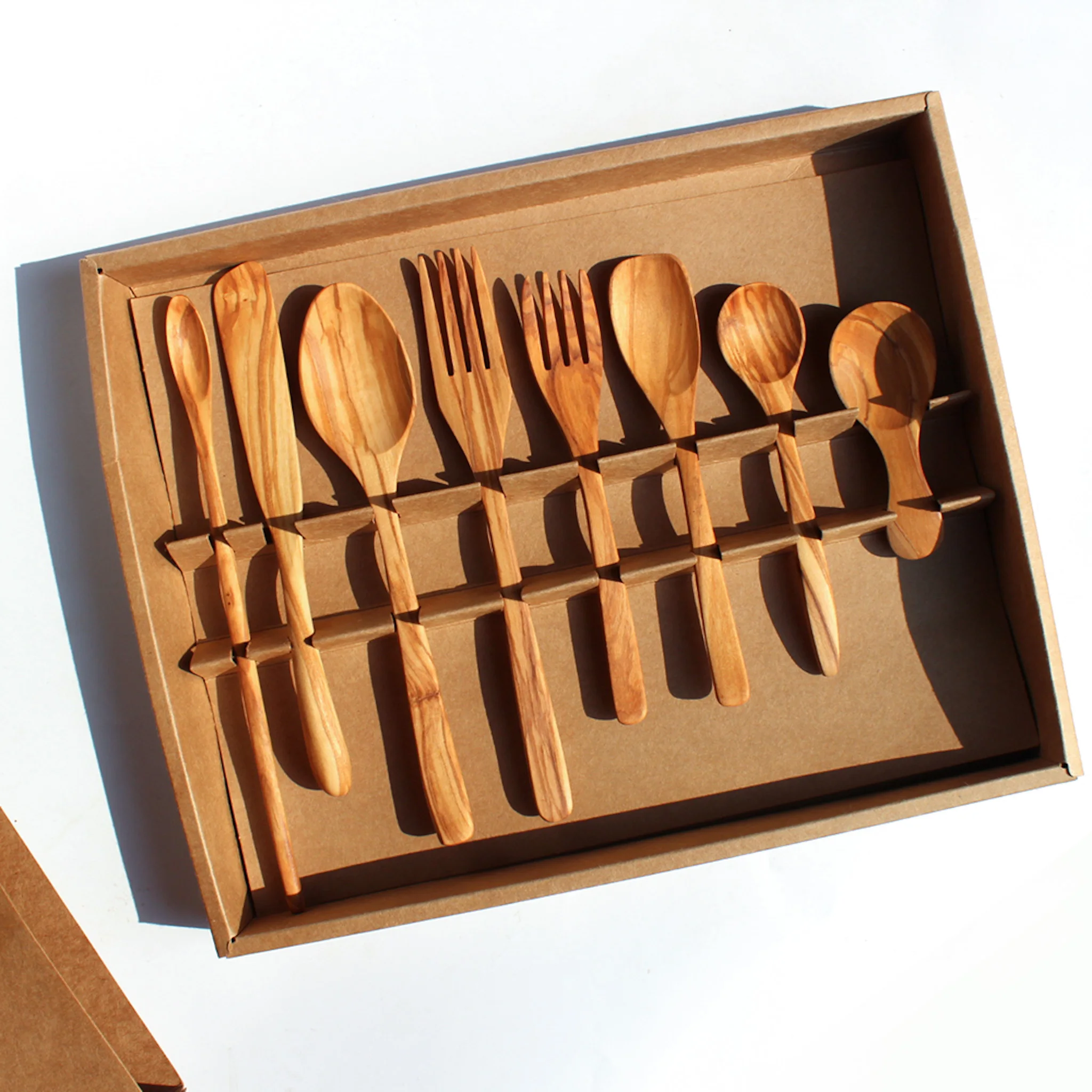 Olive Wood Utensil small kitchenwares wooden hand made Spatula and Spoon fork knife 8 set nice for children #950
Olive Wood Utensil small kitchenwares wooden hand made Spatula and Spoon fork knife 8 set nice for children #950
