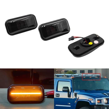 For Hummer H2 03-09 H2 SUT 05-09 Smoked Front Amber LED Cab Roof Marker Light 3pcs
For Hummer H2 03-09 H2 SUT 05-09 Smoked Front Amber LED Cab Roof Marker Light 3pcs