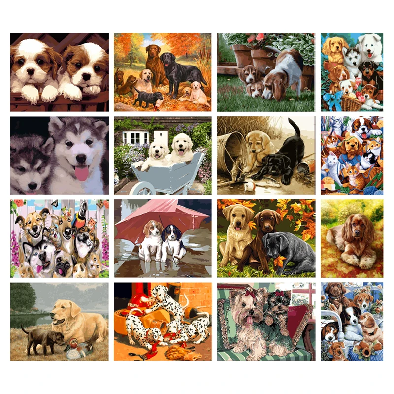 Full Square/Round Diamond Painting Dog Puppy 5D DIY Diamond Embroidery Animal Cross Stitch Picture Rhinestone Art Poster Custom
Full Square/Round Diamond Painting Dog Puppy 5D DIY Diamond Embroidery Animal Cross Stitch Picture Rhinestone Art Poster Custom