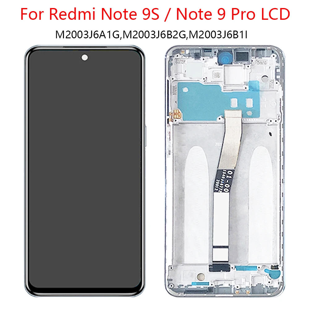 Сменный сенсорный ЖК-экран для Xiaomi Redmi Note 9S LCD 10, для Φ 9 Pro/Max M2003J6A1G M2003J6B2G LCD
Сменный сенсорный ЖК-экран для Xiaomi Redmi Note 9S LCD 10, для Φ 9 Pro/Max M2003J6A1G M2003J6B2G LCD