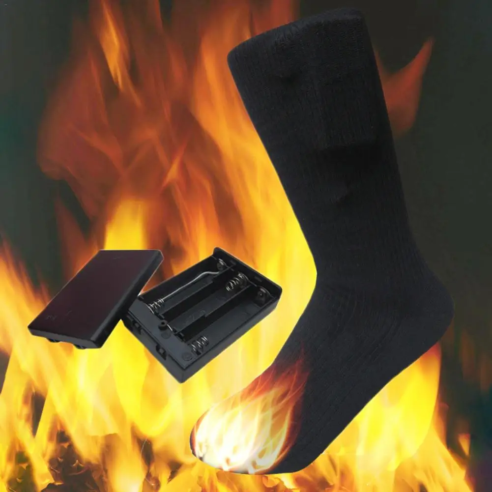 4.5V DC Cotton Heated Sockings Dual-Layer Battery Winter Foot Warmers Electric Warm Thermal Socks For Outdoor Activities Skiing
4.5V DC Cotton Heated Sockings Dual-Layer Battery Winter Foot Warmers Electric Warm Thermal Socks For Outdoor Activities Skiing