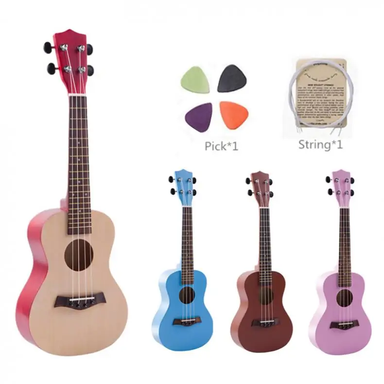 Ukulele Hawaii 23 Inch Concert Colorful Four String Guitar Ukelele + String + Pick Suitable for Both Beginners & Children
Ukulele Hawaii 23 Inch Concert Colorful Four String Guitar Ukelele + String + Pick Suitable for Both Beginners & Children