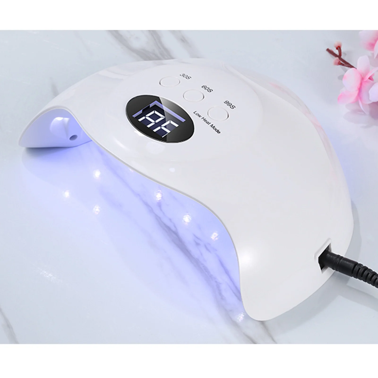 48W Nail Lamp LED Nail Lamp With Timer Sensor LCD Display Portable USB Design 180 Dgree LED Nail Lamp For Fingernail Toenail Gel
48W Nail Lamp LED Nail Lamp With Timer Sensor LCD Display Portable USB Design 180 Dgree LED Nail Lamp For Fingernail Toenail Gel