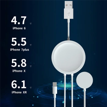 Charging Cable 3 in 1 Magnetic Wireless Charger USB Fast for Airpods Apple IWatch Series 1 2 3 4 IPhone 6S 7 8 Plus X XS
Charging Cable 3 in 1 Magnetic Wireless Charger USB Fast for Airpods Apple IWatch Series 1 2 3 4 IPhone 6S 7 8 Plus X XS
