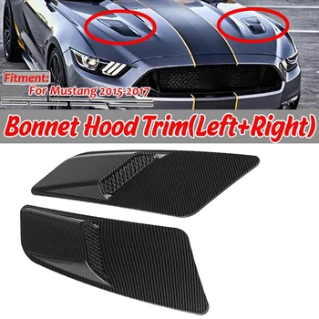GT Style Car Front Hood Air Intake Trim Scoop Vent Guards Heat Hoods Cover Trim Panel for Ford Mustang 2015 2016 2017
GT Style Car Front Hood Air Intake Trim Scoop Vent Guards Heat Hoods Cover Trim Panel for Ford Mustang 2015 2016 2017