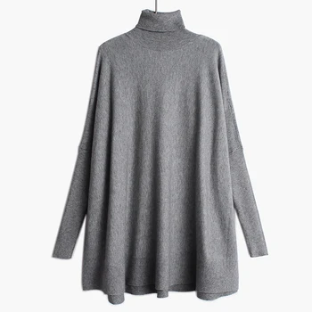 Oversized Knitting Sweater Loose Fit Turtleneck Long Sleeve Women Pullovers New Fashion Tide Spring Autumn 2020
Oversized Knitting Sweater Loose Fit Turtleneck Long Sleeve Women Pullovers New Fashion Tide Spring Autumn 2020