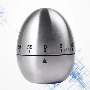 1PC Kitchen Timer Mechanical Stainless Steel Manual Egg Shape Rotate Reminder
1PC Kitchen Timer Mechanical Stainless Steel Manual Egg Shape Rotate Reminder