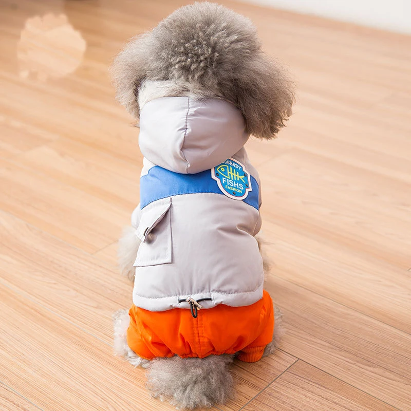 Winter Dog Clothes for Small Dog with Fur Collar 2019 Autumn and Winter Warm Four Leg Clothing Plus Cashmere Pet Cotton Clothing
Winter Dog Clothes for Small Dog with Fur Collar 2019 Autumn and Winter Warm Four Leg Clothing Plus Cashmere Pet Cotton Clothing