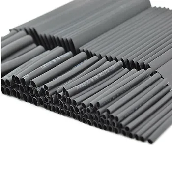127pcs/set Black Assortment Halogen-Free Polyolefin Heat Shrink Tubing Assortment Tube Sleeving Wire Cable Kit Ratio 2:1
127pcs/set Black Assortment Halogen-Free Polyolefin Heat Shrink Tubing Assortment Tube Sleeving Wire Cable Kit Ratio 2:1