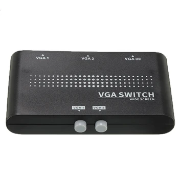 Mini 2 Port VGA Selector Box VGA/SVGA Manual Sharing Selector Switch 2 In 1 Out Switcher Box For LCD PC For Easy Installation
Mini 2 Port VGA Selector Box VGA/SVGA Manual Sharing Selector Switch 2 In 1 Out Switcher Box For LCD PC For Easy Installation