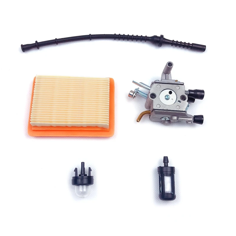 Carburetor Kit for Stihl FS400 FS450 FS480 String Trimmer Brush Cutter with Fuel Line Filter Primer Bulb
Carburetor Kit for Stihl FS400 FS450 FS480 String Trimmer Brush Cutter with Fuel Line Filter Primer Bulb