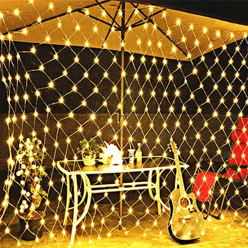 Curtain Light Power 8 Control Modes Integrated 2x3M 200-light Low Voltage Waterproof Connector Fishnet Christmas Light
Curtain Light Power 8 Control Modes Integrated 2x3M 200-light Low Voltage Waterproof Connector Fishnet Christmas Light