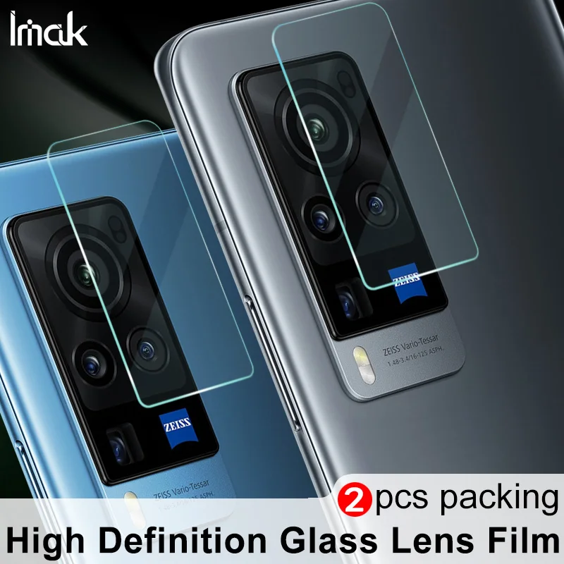 IMAK 2pcs/Pack Phone Camera Lens Protector HD Glass for vivo X60 Pro Tempered Film | Мобильные телефоны и аксессуары