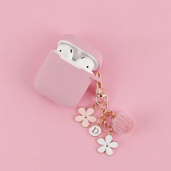 Luxury Korean Flower Decor Pendant Case for Apple Airpods 1 2 Accessories Case Bluetooth Earphone Silicone Cover Cute Key Ring
Luxury Korean Flower Decor Pendant Case for Apple Airpods 1 2 Accessories Case Bluetooth Earphone Silicone Cover Cute Key Ring