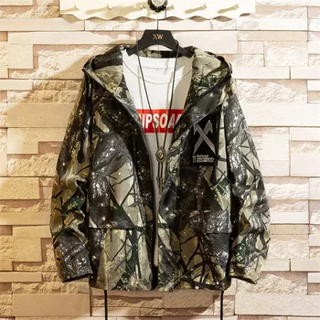 2019 new Spring and autumn men's camouflage Jackets Man Coats Camo Hooded Casual Jacket Man Punk Oversize Clothing clothing
2019 new Spring and autumn men's camouflage Jackets Man Coats Camo Hooded Casual Jacket Man Punk Oversize Clothing clothing