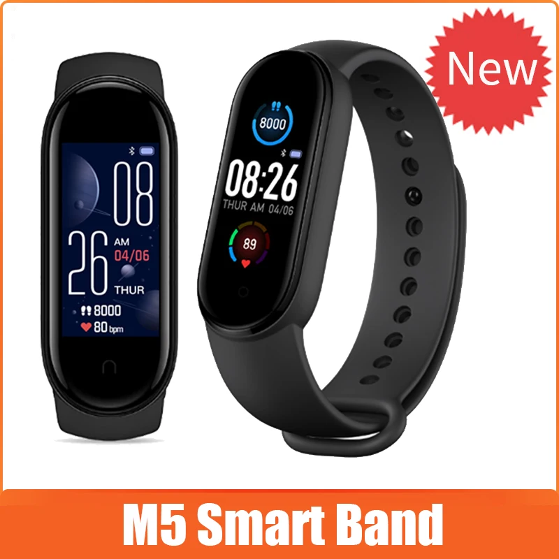 M5 Smart Bracelet Heart Rate Blood Pressure Pedometer Sleep Monitor Smart Watch band Sport Tracker Wristbands For Women Men Kid
M5 Smart Bracelet Heart Rate Blood Pressure Pedometer Sleep Monitor Smart Watch band Sport Tracker Wristbands For Women Men Kid