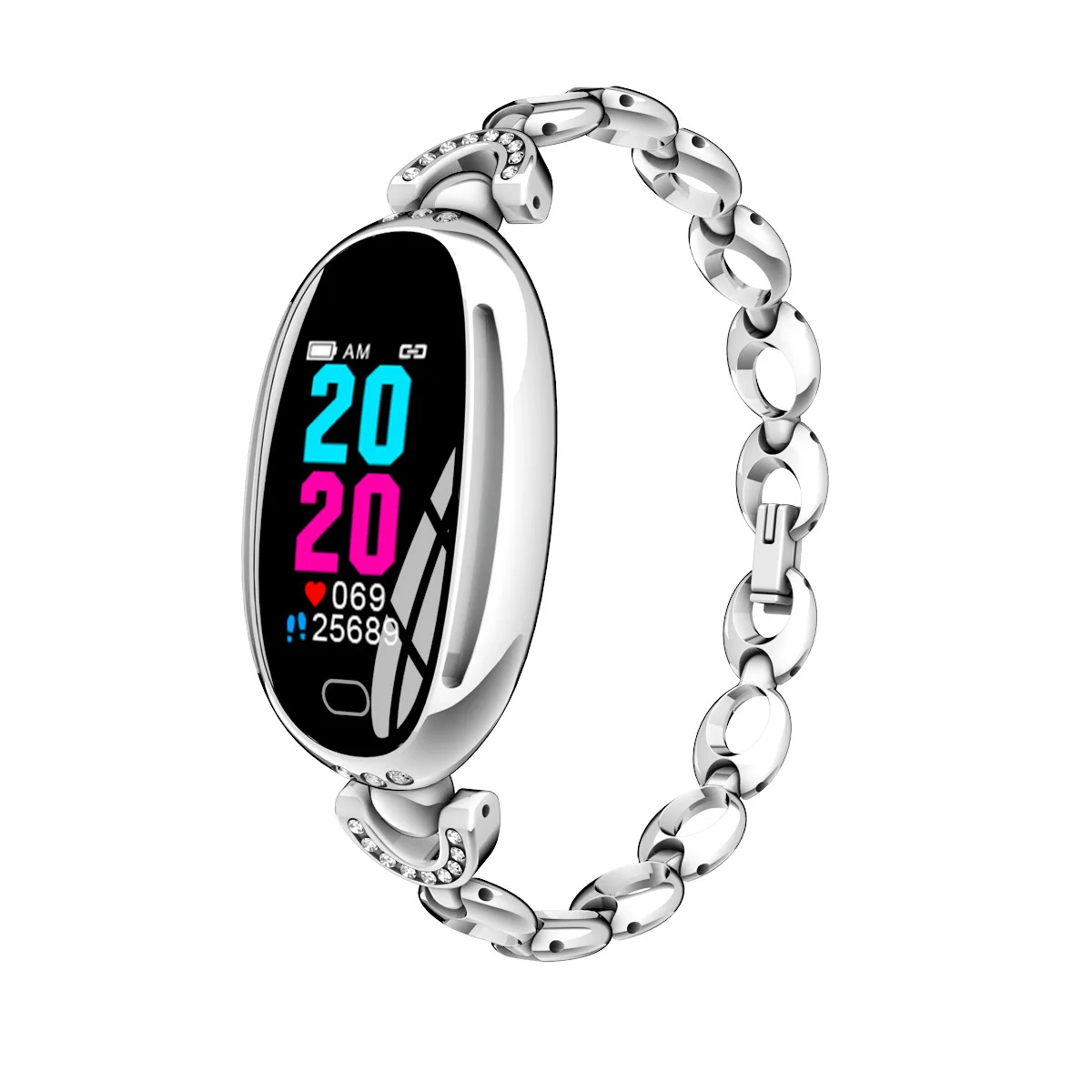 New Style E68 Color Screen Smart Bracelet's Depth Waterproof Heart Rate Blood Pressure Sleep Monitoring Health Female Hollow out
New Style E68 Color Screen Smart Bracelet's Depth Waterproof Heart Rate Blood Pressure Sleep Monitoring Health Female Hollow out
