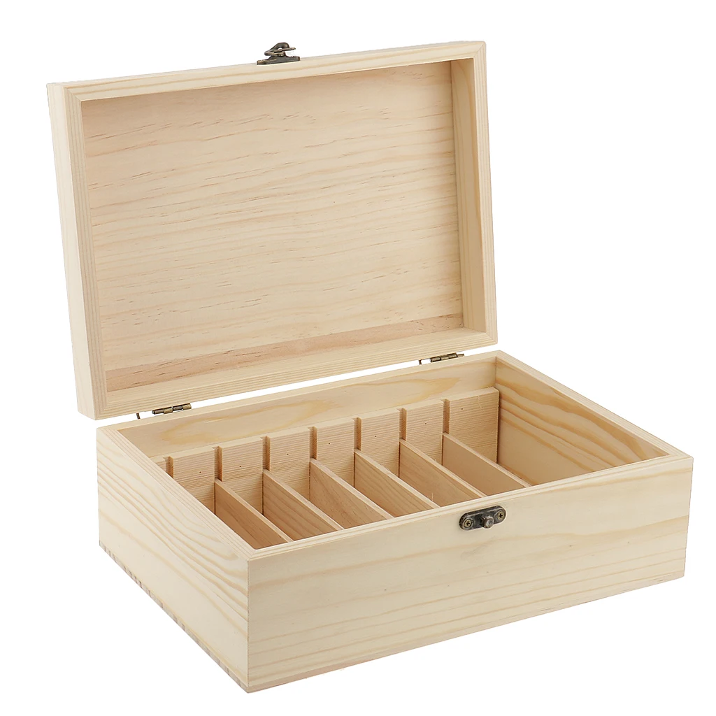 8 Rows Natural Wooden Essential Oil Box Case Holds 5ml/10ml/30ml Aromatherapy Oil Bottles
8 Rows Natural Wooden Essential Oil Box Case Holds 5ml/10ml/30ml Aromatherapy Oil Bottles