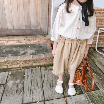 Summer Linen Kids Cotton Pants 1-6yrs Baby Girls Mosquito-Proof Pants Kids Loose Leisure Trousers Pure Color Kids Ruched Pants
Summer Linen Kids Cotton Pants 1-6yrs Baby Girls Mosquito-Proof Pants Kids Loose Leisure Trousers Pure Color Kids Ruched Pants