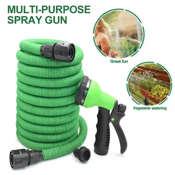 25FT-100FT Garden Hose Expandable Magic Flexible Water Hose EU Hose Plastic Hoses Pipe With Spray Gun To Watering Car Wash Spray
25FT-100FT Garden Hose Expandable Magic Flexible Water Hose EU Hose Plastic Hoses Pipe With Spray Gun To Watering Car Wash Spray