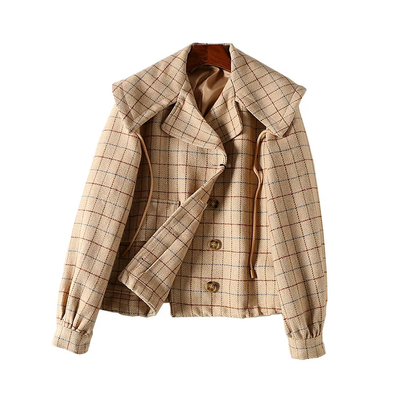 A Generation by Age Versatile Loose-Fit Slimming Fold-down Collar Pattern Woolen Jacket Women's Entity
A Generation by Age Versatile Loose-Fit Slimming Fold-down Collar Pattern Woolen Jacket Women's Entity